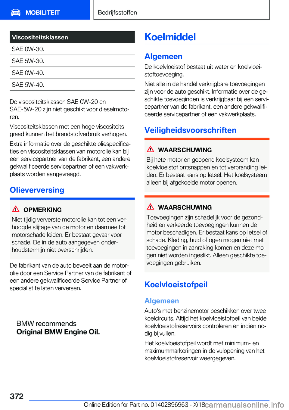 BMW 3 SERIES 2019  Instructieboekjes (in Dutch) �V�i�s�c�o�s�i�t�e�i�t�s�k�l�a�s�s�e�n�S�A�E��0�W�-�3�0�.�S�A�E��5�W�-�3�0�.�S�A�E��0�W�-�4�0�.�S�A�E��5�W�-�4�0�.
�D�e��v�i�s�c�o�s�i�t�e�i�t�s�k�l�a�s�s�e�n��S�A�E��0�W�-�2�0��e�n
�S�A�E�-�5