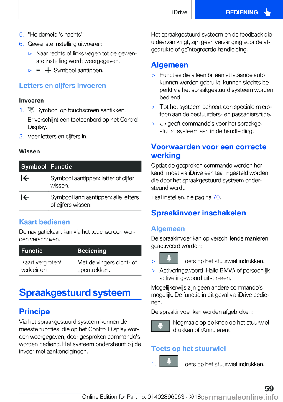 BMW 3 SERIES 2019  Instructieboekjes (in Dutch) �5�.��H�e�l�d�e�r�h�e�i�d��'�s��n�a�c�h�t�s��6�.�G�e�w�e�n�s�t�e��i�n�s�t�e�l�l�i�n�g��u�i�t�v�o�e�r�e�n�:'x�N�a�a�r��r�e�c�h�t�s��o�f��l�i�n�k�s��v�e�g�e�n��t�o�t��d�e��g�e�w�e�n