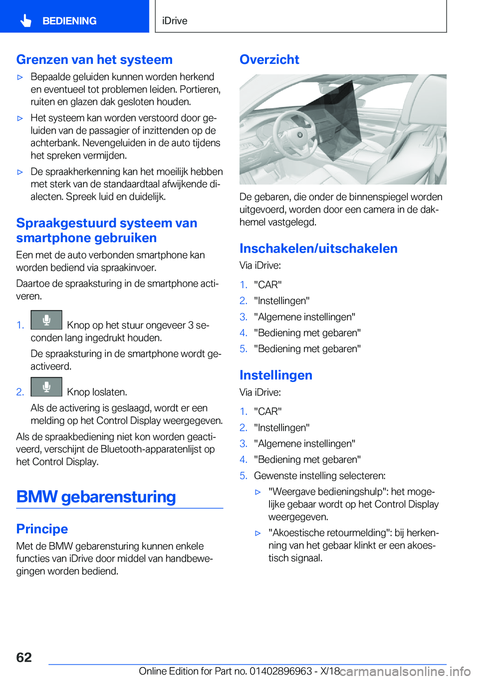 BMW 3 SERIES 2019  Instructieboekjes (in Dutch) �G�r�e�n�z�e�n��v�a�n��h�e�t��s�y�s�t�e�e�m'x�B�e�p�a�a�l�d�e��g�e�l�u�i�d�e�n��k�u�n�n�e�n��w�o�r�d�e�n��h�e�r�k�e�n�d�e�n��e�v�e�n�t�u�e�e�l��t�o�t��p�r�o�b�l�e�m�e�n��l�e�i�d�e�n�.�