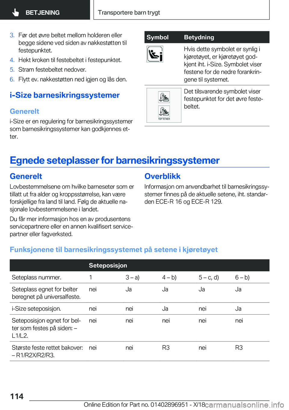 BMW 3 SERIES 2019  InstruksjonsbØker (in Norwegian) �3�.�F�