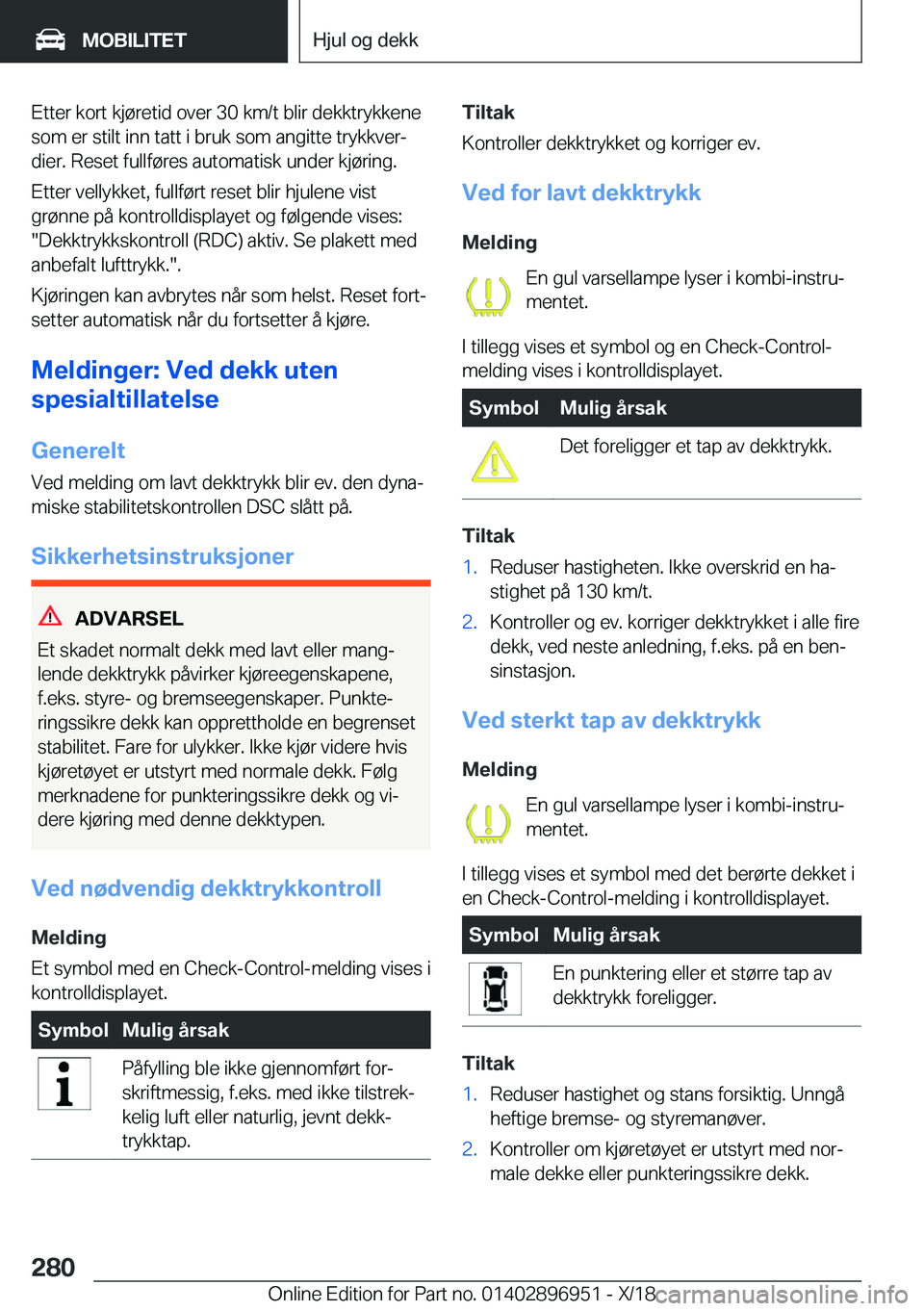 BMW 3 SERIES 2019  InstruksjonsbØker (in Norwegian) �E�t�t�e�r��k�o�r�t��k�j�