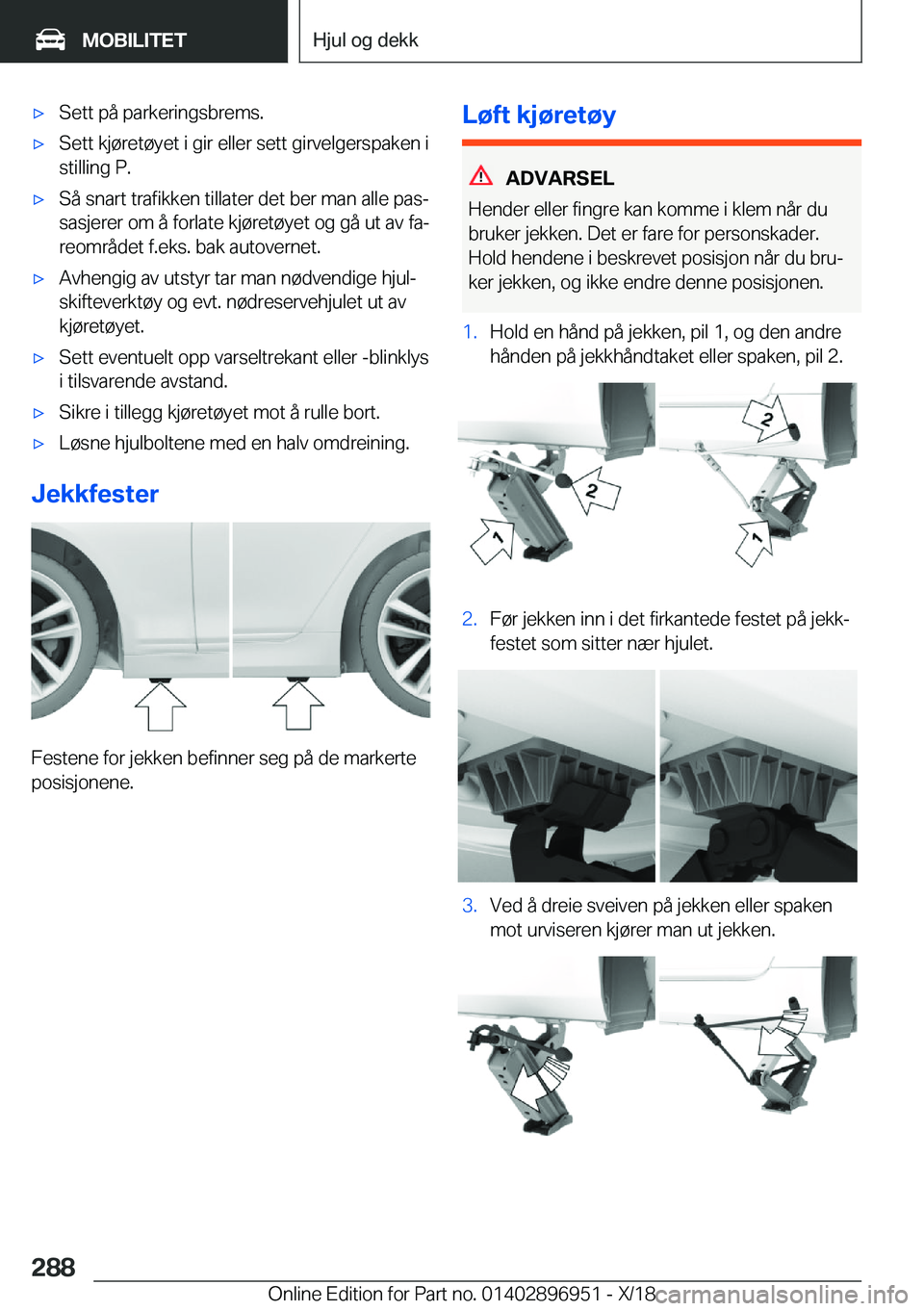 BMW 3 SERIES 2019  InstruksjonsbØker (in Norwegian) x�S�e�t�t��p�å��p�a�r�k�e�r�i�n�g�s�b�r�e�m�s�.x�S�e�t�t��k�j�