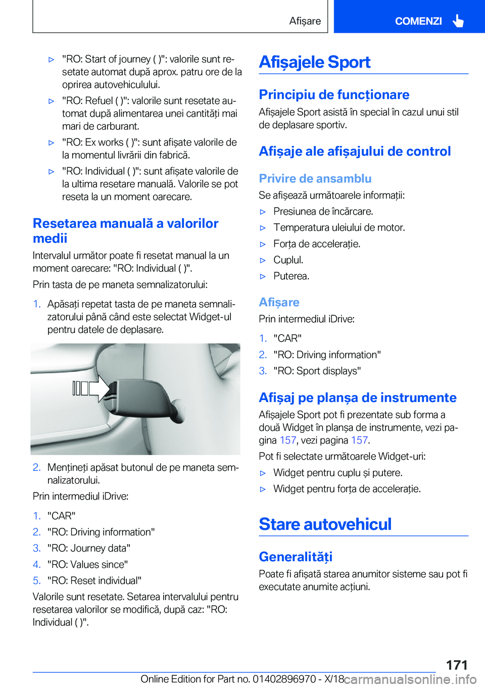 BMW 3 SERIES 2019  Ghiduri De Utilizare (in Romanian) 'x��R�O�:��S�t�a�r�t��o�f��j�o�u�r�n�e�y��(��)��:��v�a�l�o�r�i�l�e��s�u�n�t��r�ej
�s�e�t�a�t�e��a�u�t�o�m�a�t��d�u�p�