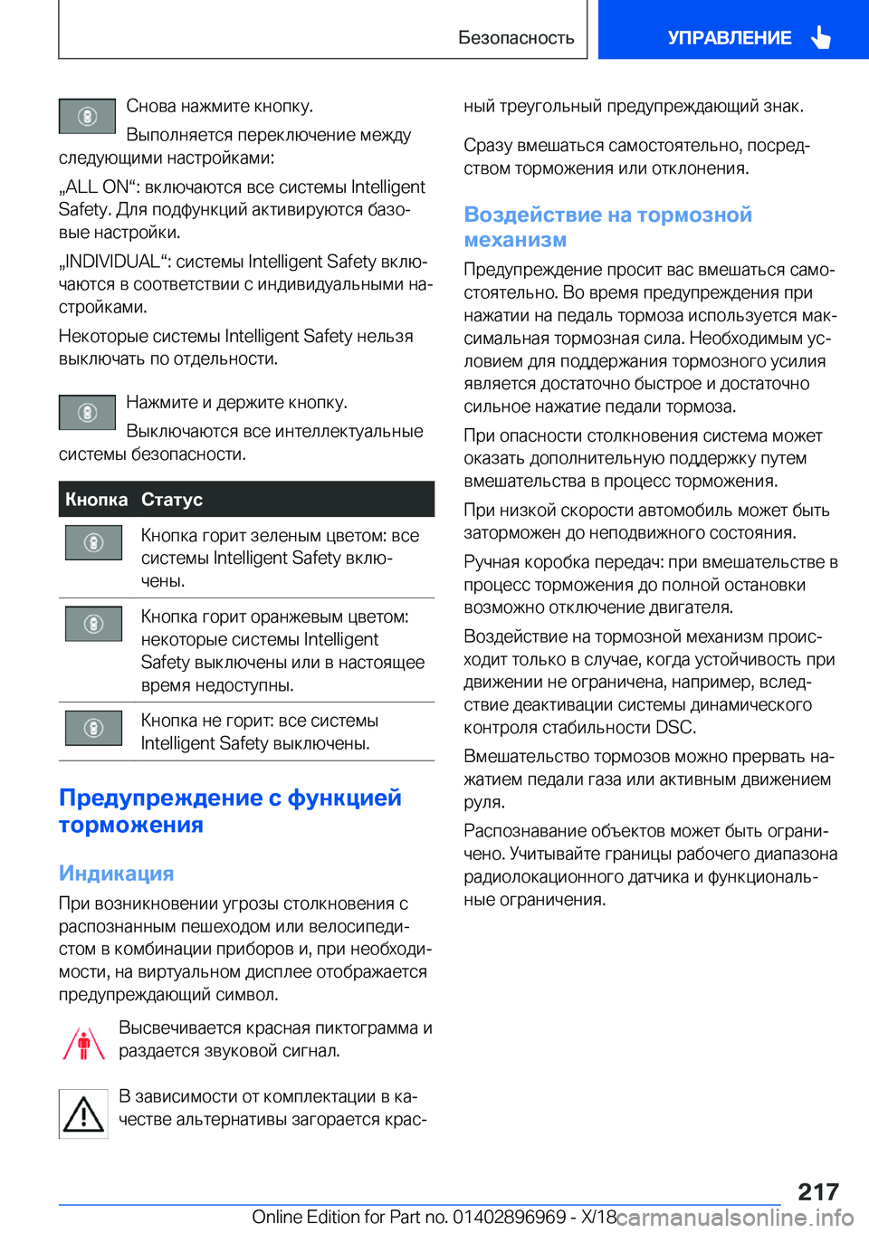 BMW 3 SERIES 2019  Руково  