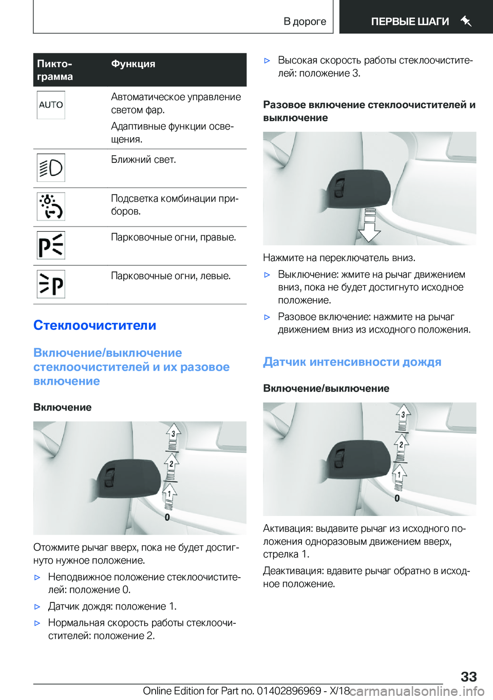 BMW 3 SERIES 2019  Руково 