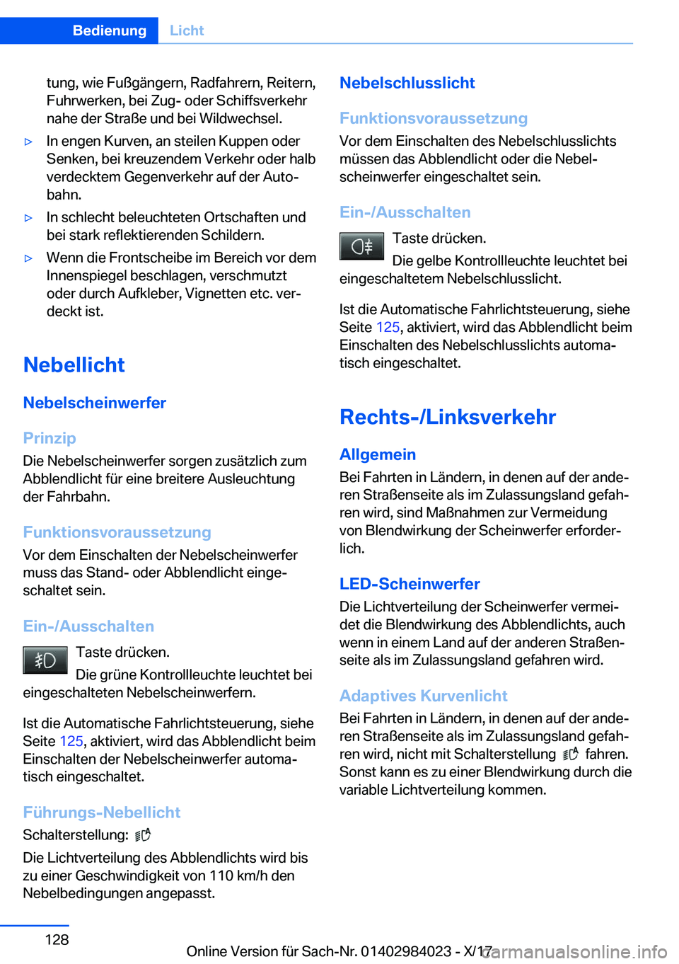 BMW 3 SERIES 2018  Betriebsanleitungen (in German) �t�u�n�g�,� �w�i�e� �F�u�