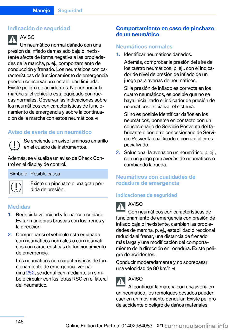 BMW 3 SERIES 2018  Manuales de Empleo (in Spanish) �I�n�d�i�c�a�c�i�