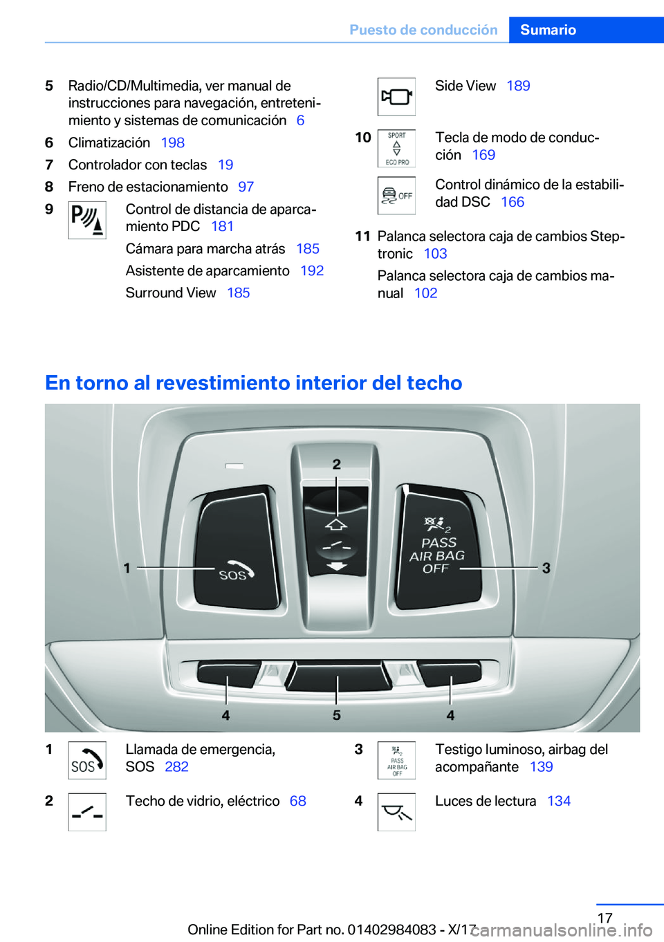 BMW 3 SERIES 2018  Manuales de Empleo (in Spanish) �5�R�a�d�i�o�/�C�D�/�M�u�l�t�i�m�e�d�i�a�,� �v�e�r� �m�a�n�u�a�l� �d�e�i�n�s�t�r�u�c�c�i�o�n�e�s� �p�a�r�a� �n�a�v�e�g�a�c�i�