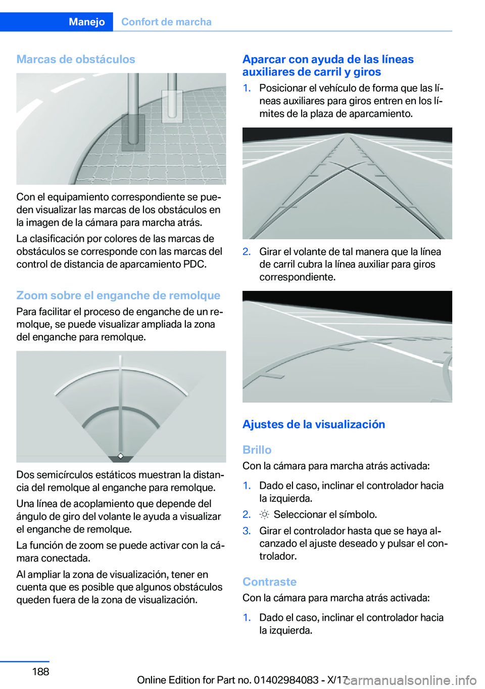 BMW 3 SERIES 2018  Manuales de Empleo (in Spanish) �M�a�r�c�a�s��d�e��o�b�s�t�