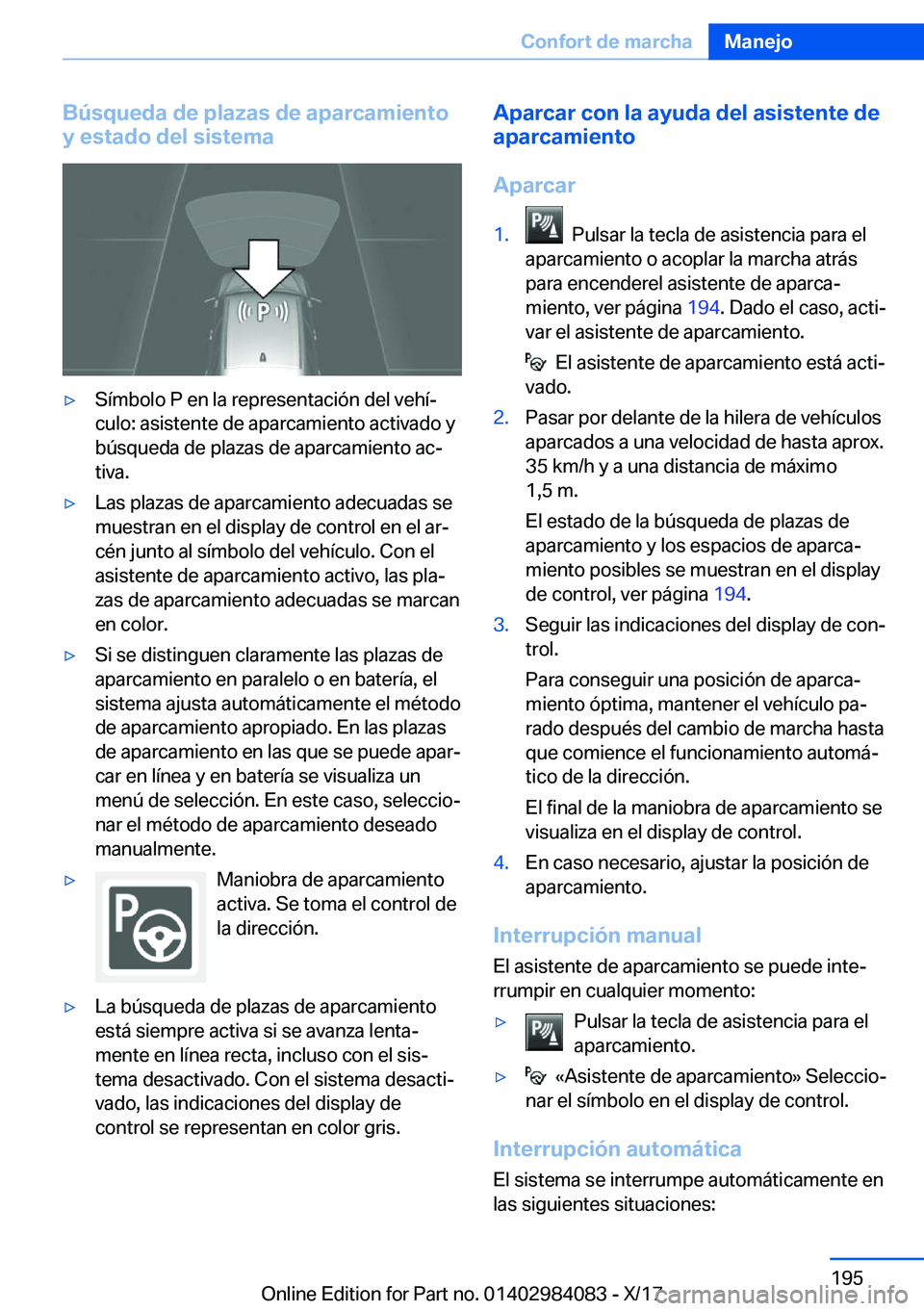 BMW 3 SERIES 2018  Manuales de Empleo (in Spanish) �B�
