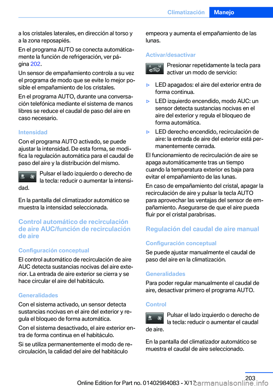 BMW 3 SERIES 2018  Manuales de Empleo (in Spanish) �a� �l�o�s� �c�r�i�s�t�a�l�e�s� �l�a�t�e�r�a�l�e�s�,� �e�n� �d�i�r�e�c�c�i�