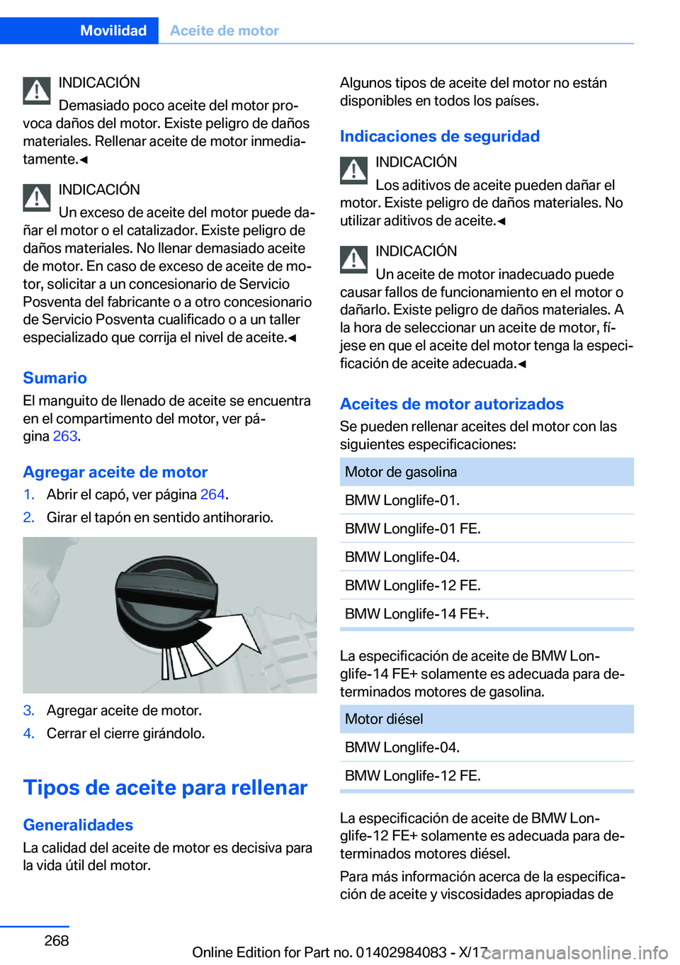 BMW 3 SERIES 2018  Manuales de Empleo (in Spanish) �I�N�D�I�C�A�C�I�