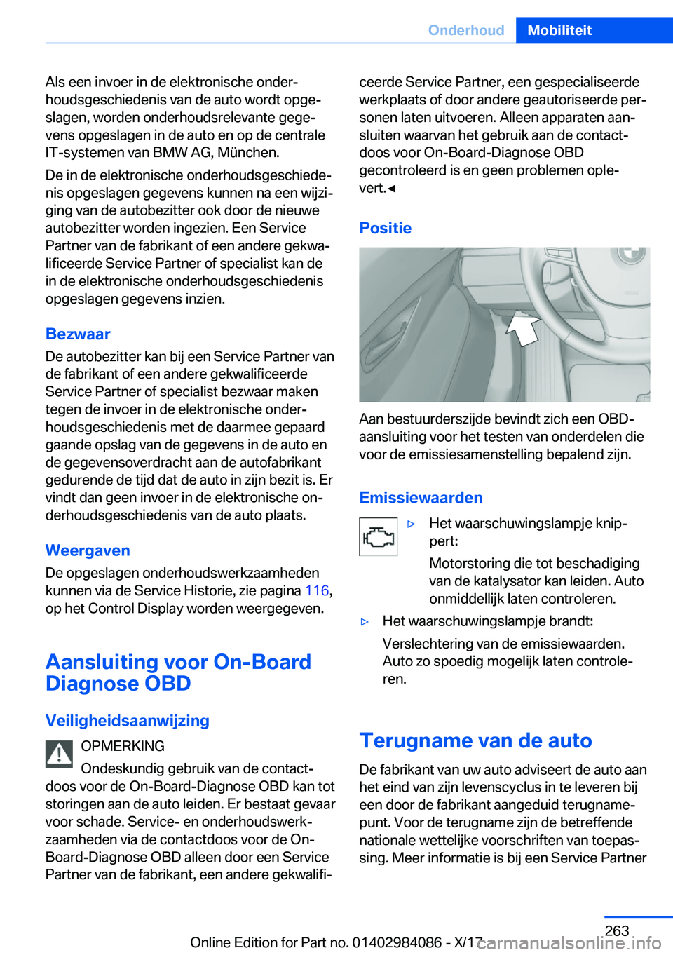 BMW 3 SERIES 2018  Instructieboekjes (in Dutch) �A�l�s� �e�e�n� �i�n�v�o�e�r� �i�n� �d�e� �e�l�e�k�t�r�o�n�i�s�c�h�e� �o�n�d�e�rj�h�o�u�d�s�g�e�s�c�h�i�e�d�e�n�i�s� �v�a�n� �d�e� �a�u�t�o� �w�o�r�d�t� �o�p�g�ej
�s�l�a�g�e�n�,� �w�o�r�d�e�n� �o�n�