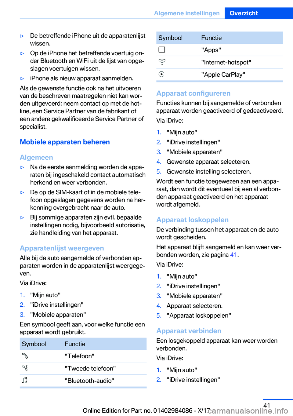 BMW 3 SERIES 2018  Instructieboekjes (in Dutch) 'y�D�e� �b�e�t�r�e�f�f�e�n�d�e� �i�P�h�o�n�e� �u�i�t� �d�e� �a�p�p�a�r�a�t�e�n�l�i�j�s�t�w�i�s�s�e�n�.'y�O�p� �d�e� �i�P�h�o�n�e� �h�e�t� �b�e�t�r�e�f�f�e�n�d�e� �v�o�e�r�t�u�i�g� �o�nj
�d�e�