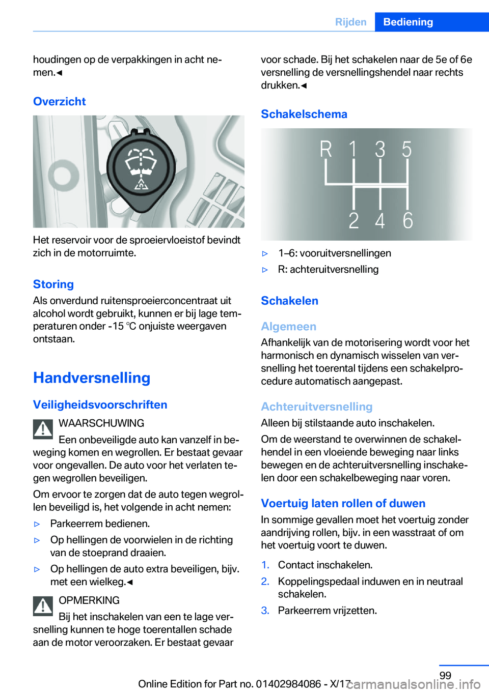 BMW 3 SERIES 2018  Instructieboekjes (in Dutch) �h�o�u�d�i�n�g�e�n� �o�p� �d�e� �v�e�r�p�a�k�k�i�n�g�e�n� �i�n� �a�c�h�t� �n�ej
�m�e�n�.'
