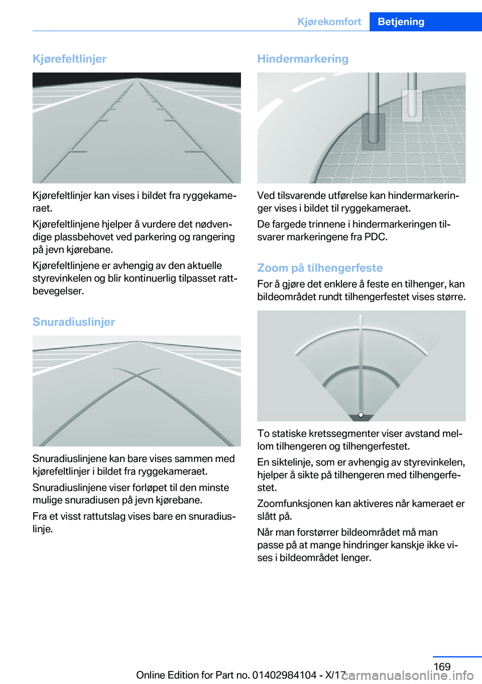 BMW 3 SERIES 2018  InstruksjonsbØker (in Norwegian) �K�j�