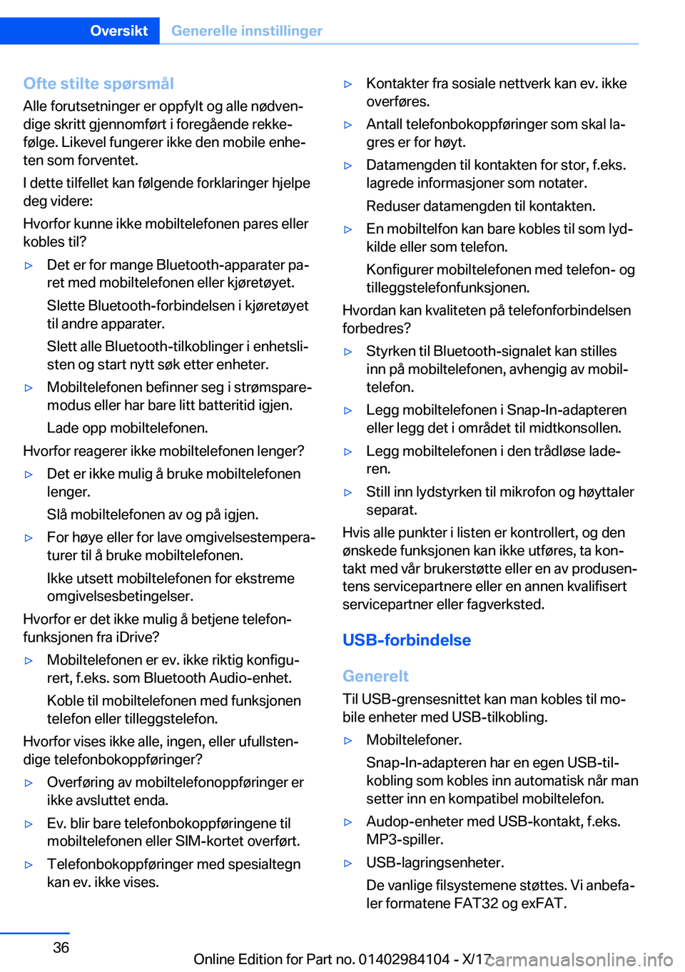BMW 3 SERIES 2018  InstruksjonsbØker (in Norwegian) �O�f�t�e��s�t�i�l�t�e��s�p�