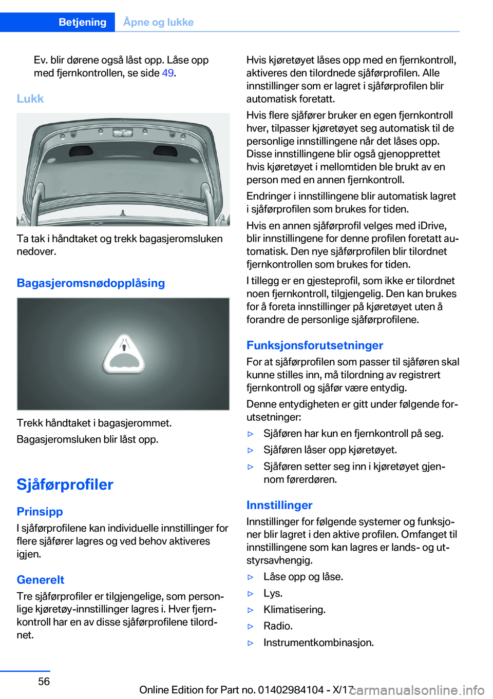BMW 3 SERIES 2018  InstruksjonsbØker (in Norwegian) �E�v�.� �b�l�i�r� �d�
