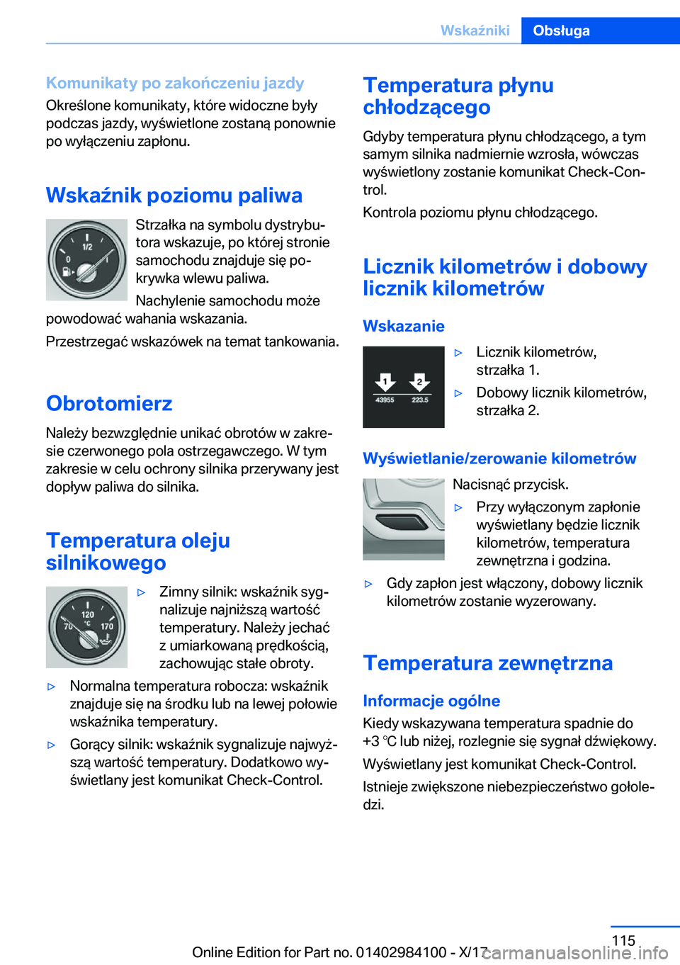 BMW 3 SERIES 2018  Instrukcja obsługi (in Polish) �K�o�m�u�n�i�k�a�t�y��p�o��z�a�k�o�