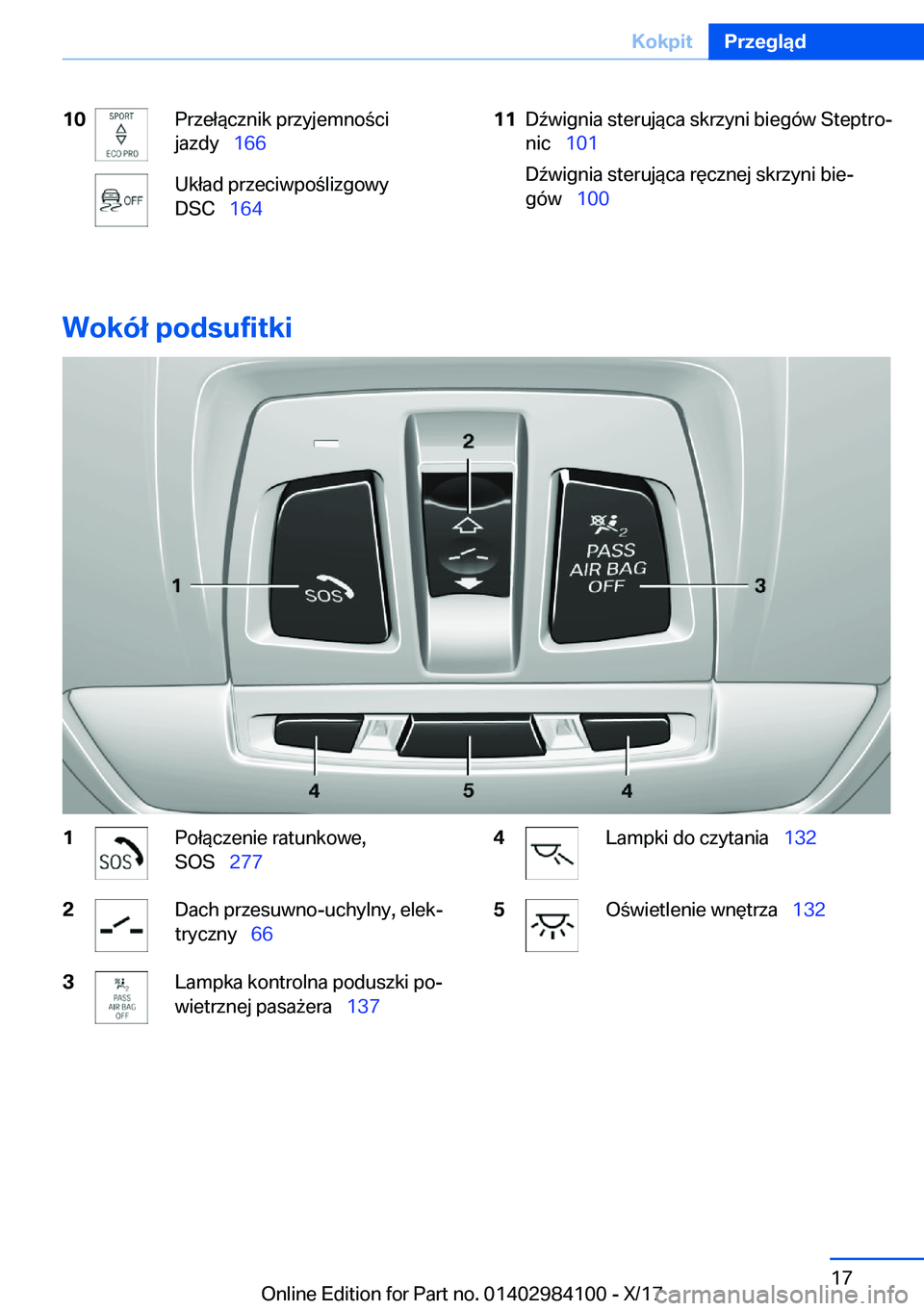 BMW 3 SERIES 2018  Instrukcja obsługi (in Polish) �1�0�P�r�z�e�ł�