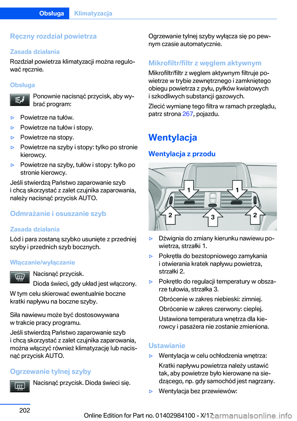 BMW 3 SERIES 2018  Instrukcja obsługi (in Polish) �R�