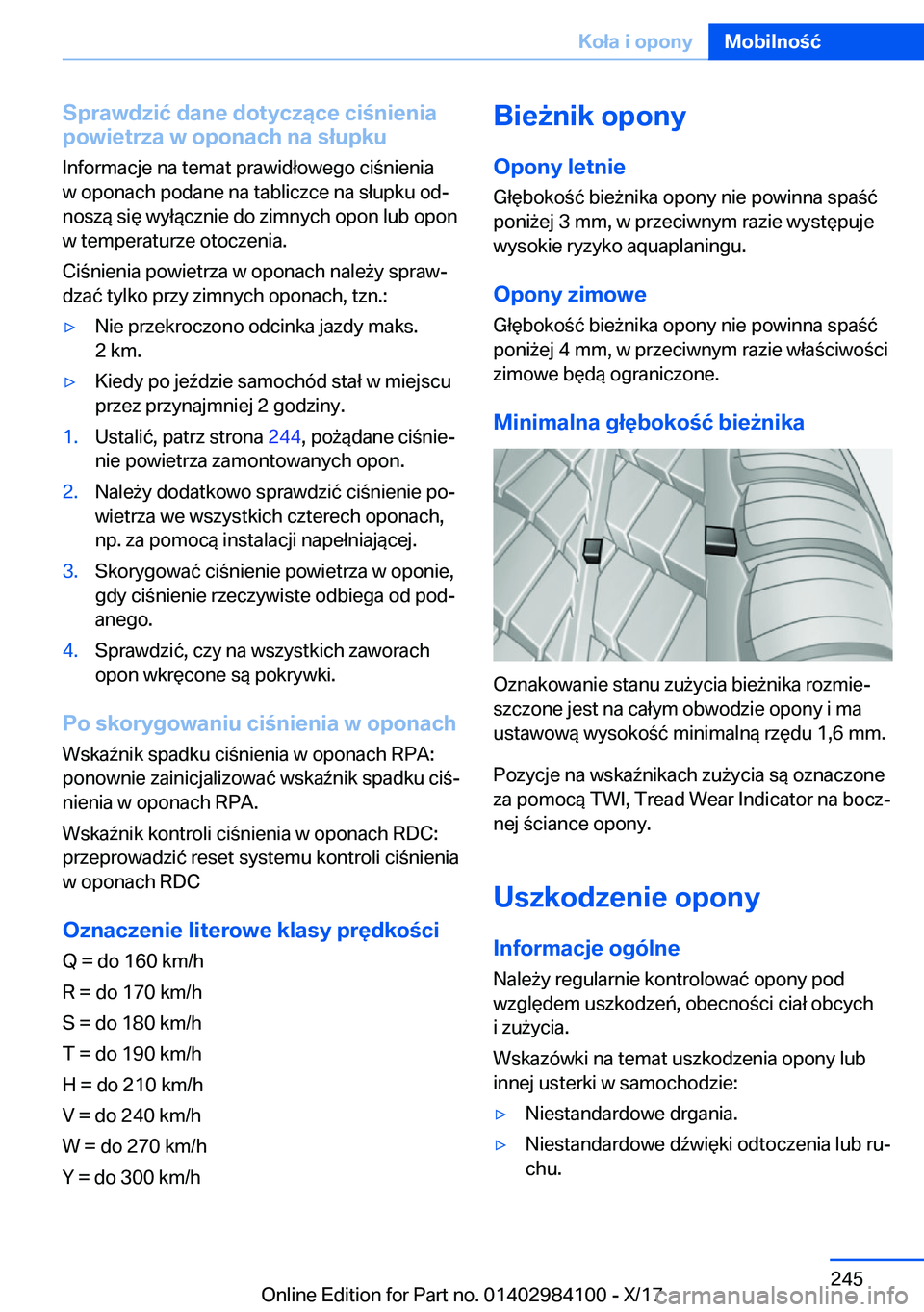 BMW 3 SERIES 2018  Instrukcja obsługi (in Polish) �S�p�r�a�w�d�z�i�