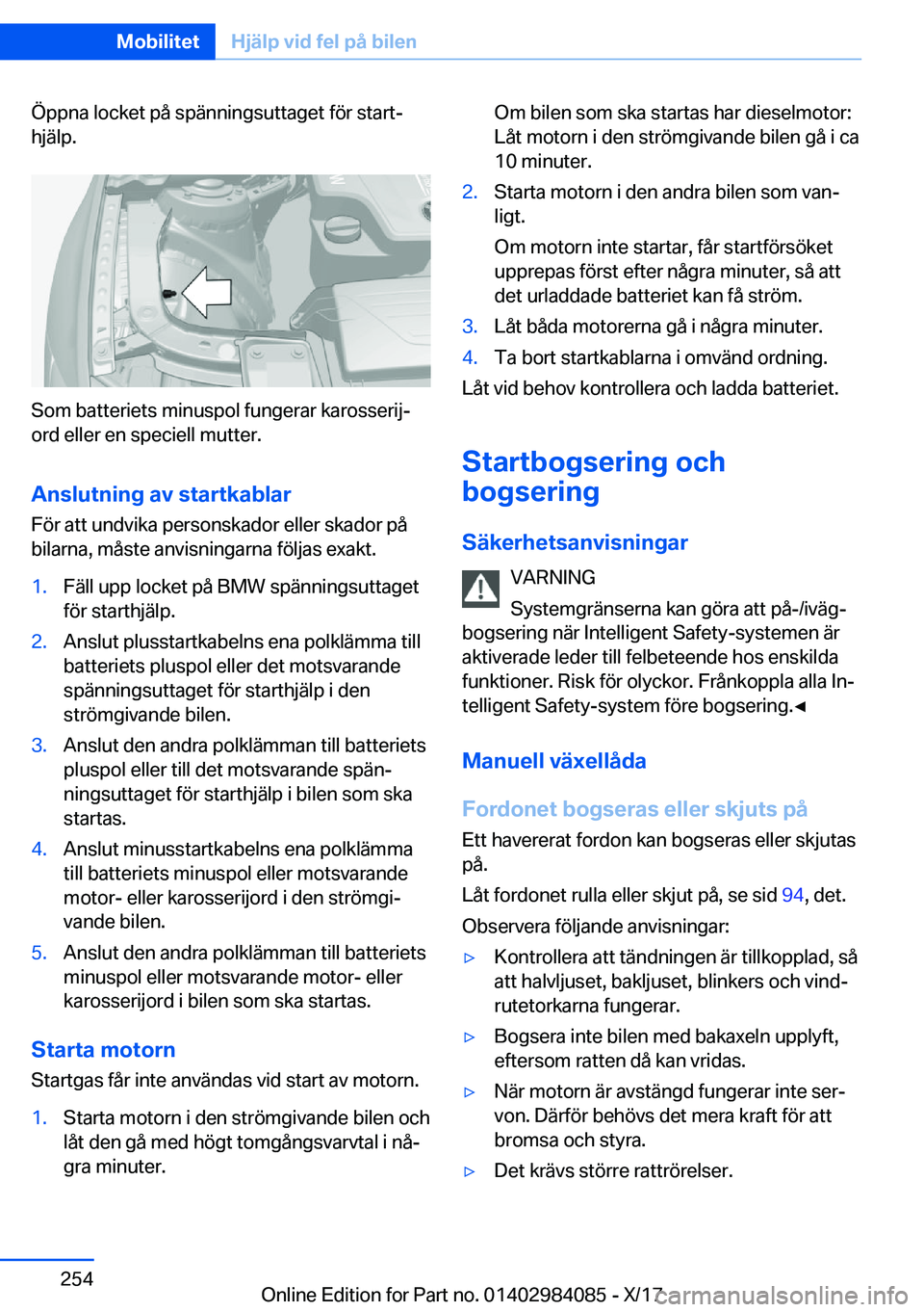 BMW 3 SERIES 2018  InstruktionsbÖcker (in Swedish) �