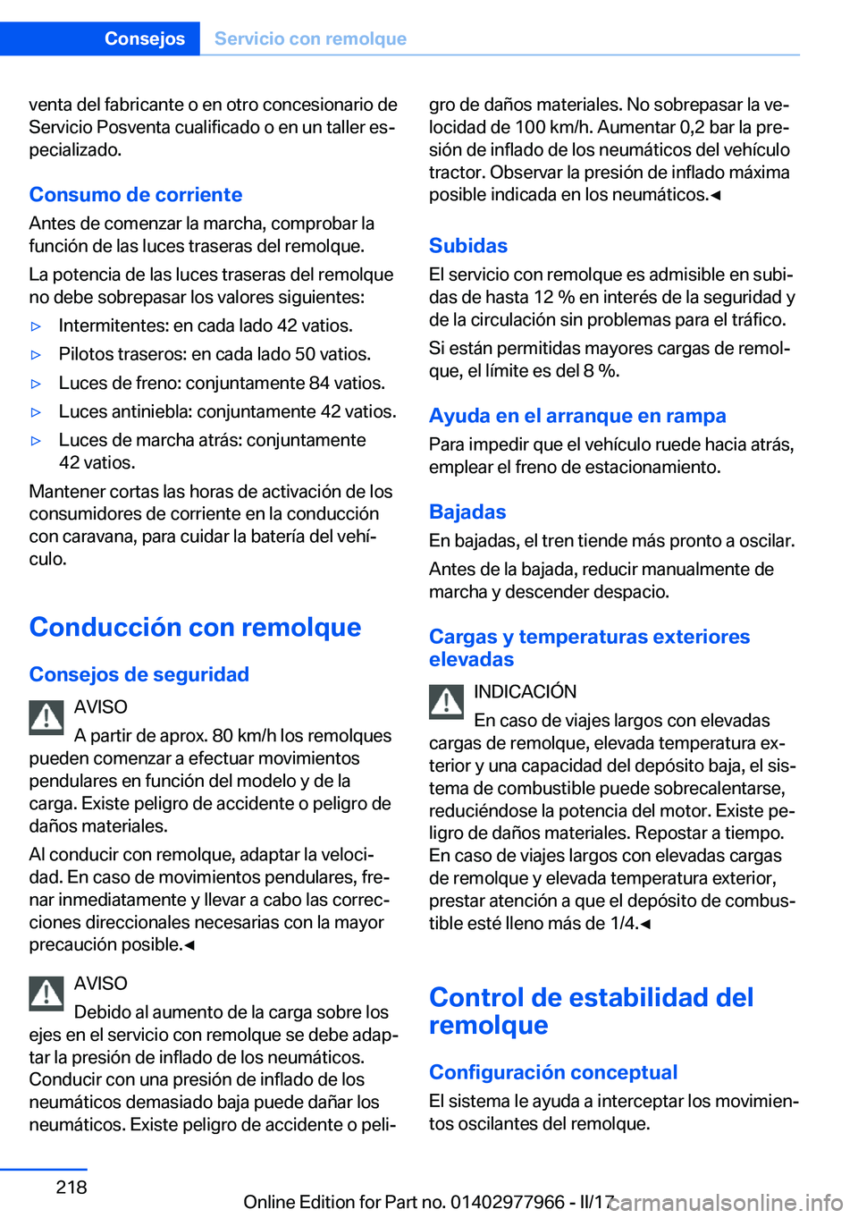 BMW 3 SERIES 2017  Manuales de Empleo (in Spanish) �v�e�n�t�a� �d�e�l� �f�a�b�r�i�c�a�n�t�e� �o� �e�n� �o�t�r�o� �c�o�n�c�e�s�i�o�n�a�r�i�o� �d�e�S�e�r�v�i�c�i�o� �P�o�s�v�e�n�t�a� �c�u�a�l�i�f�i�c�a�d�o� �o� �e�n� �u�n� �t�a�l�l�e�r� �e�sª�p�e�c�i�