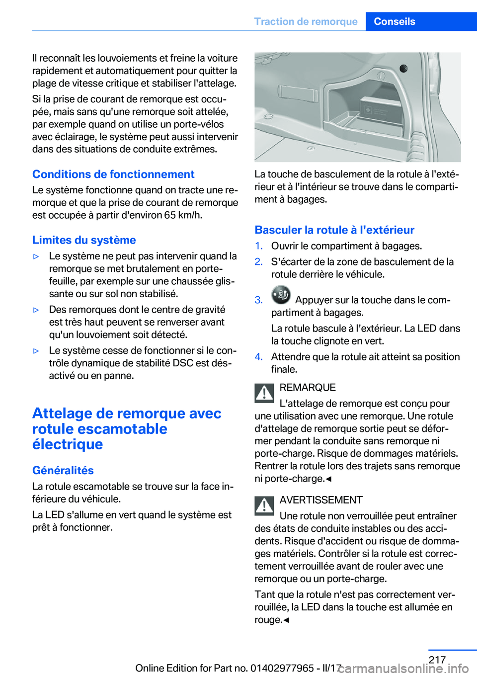 BMW 3 SERIES 2017  Notices Demploi (in French) �I�l� �r�e�c�o�n�n�a�î�t� �l�e�s� �l�o�u�v�o�i�e�m�e�n�t�s� �e�t� �f�r�e�i�n�e� �l�a� �v�o�i�t�u�r�e
�r�a�p�i�d�e�m�e�n�t� �e�t� �a�u�t�o�m�a�t�i�q�u�e�m�e�n�t� �p�o�u�r� �q�u�i�t�t�e�r� �l�a �p�l�a�