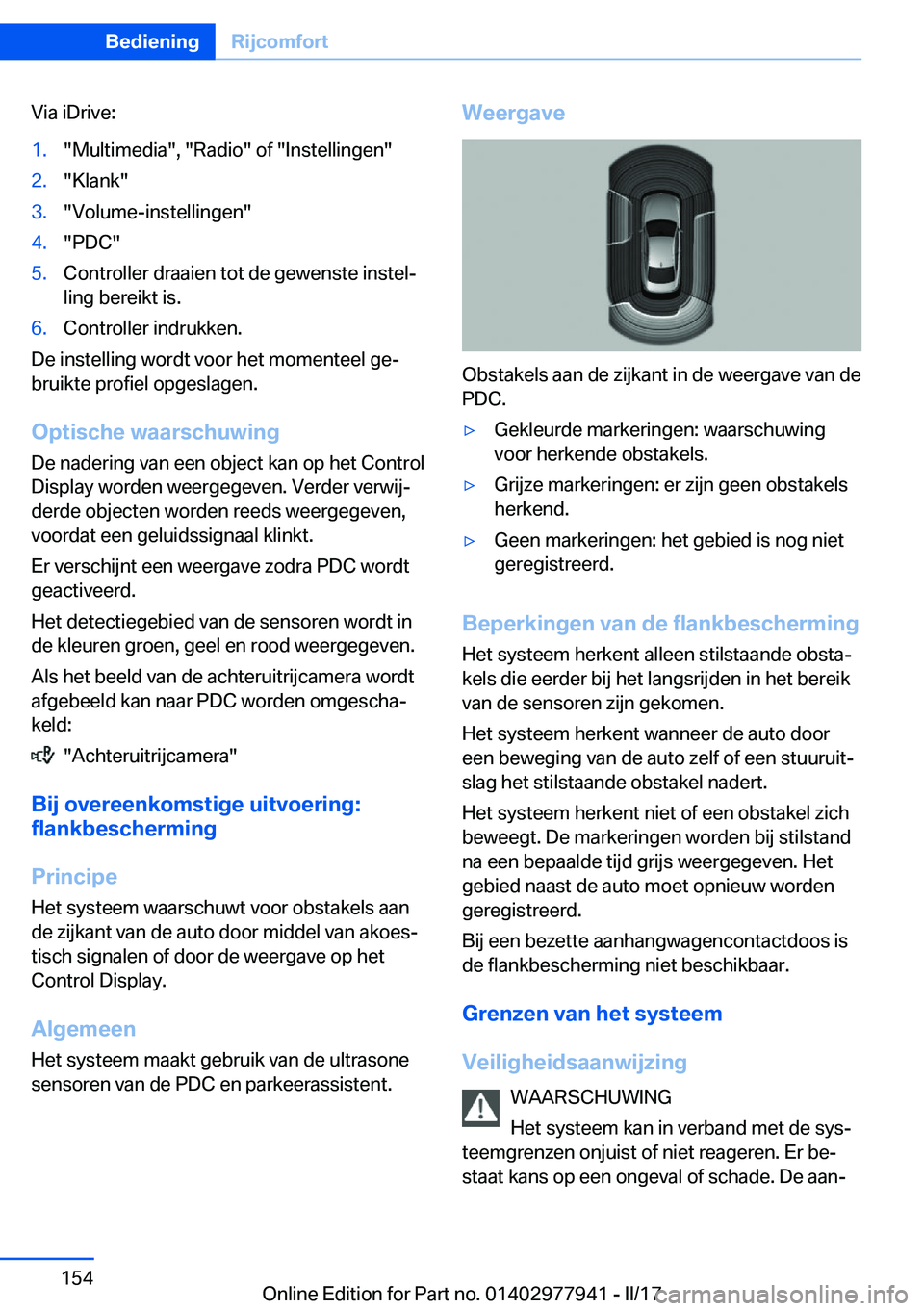 BMW 3 SERIES 2017  Instructieboekjes (in Dutch) �V�i�a� �i�D�r�i�v�e�:�1�.�"�M�u�l�t�i�m�e�d�i�a�"�,� �"�R�a�d�i�o�"� �o�f� �"�I�n�s�t�e�l�l�i�n�g�e�n�"�2�.�"�K�l�a�n�k�"�3�.�"�V�o�l�u�m�e�-�i�n�s�t�e�l�l�i�n�g�e