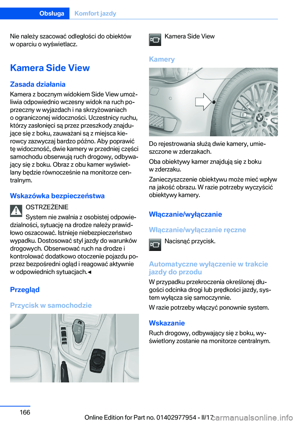 BMW 3 SERIES 2017  Instrukcja obsługi (in Polish) �N�i�e� �n�a�l�e 9�y� �s�z�a�c�o�w�a�