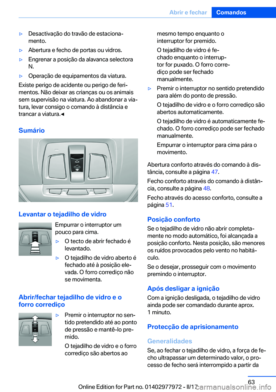 BMW 3 SERIES 2017  Manual do condutor (in Portuguese) y�D�e�s�a�c�t�i�v�a�