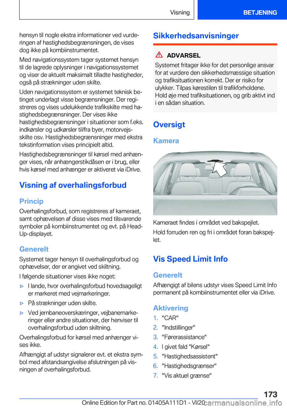 BMW 3 SERIES SEDAN PLUG-IN HYBRID 2021  InstruktionsbØger (in Danish) �h�e�n�s�y�n��t�i�l��n�o�g�l�e��e�k�s�t�r�a��i�n�f�o�r�m�a�t�i�o�n�e�r��v�e�d��v�u�r�d�ej�r�i�n�g�e�n��a�f��h�a�s�t�i�g�h�e�d�s�b�e�g�r�æ�n�s�n�i�n�g�e�n�,��d�e��v�i�s�e�s
�d�o�g��i�k�k�e