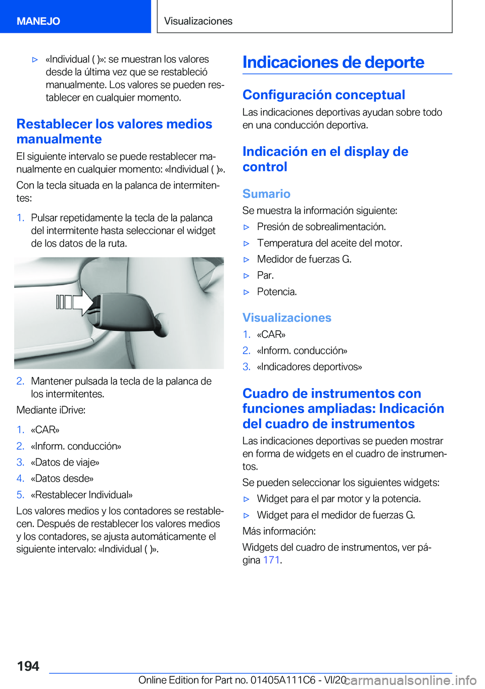 BMW 3 SERIES SEDAN PLUG-IN HYBRID 2021  Manuales de Empleo (in Spanish) 'x�«�I�n�d�i�v�i�d�u�a�l��(��)�{�:��s�e��m�u�e�s�t�r�a�n��l�o�s��v�a�l�o�r�e�s
�d�e�s�d�e��l�a��