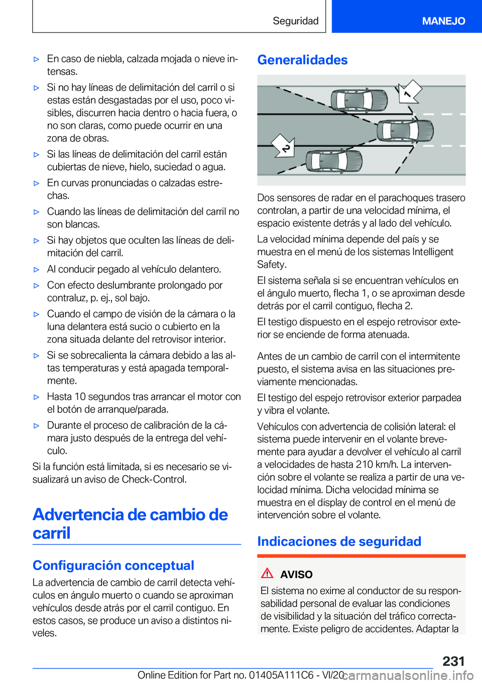 BMW 3 SERIES SEDAN PLUG-IN HYBRID 2021  Manuales de Empleo (in Spanish) 'x�E�n��c�a�s�o��d�e��n�i�e�b�l�a�,��c�a�l�z�a�d�a��m�o�j�a�d�a��o��n�i�e�v�e��i�nª�t�e�n�s�a�s�.'x�S�i��n�o��h�a�y��l�