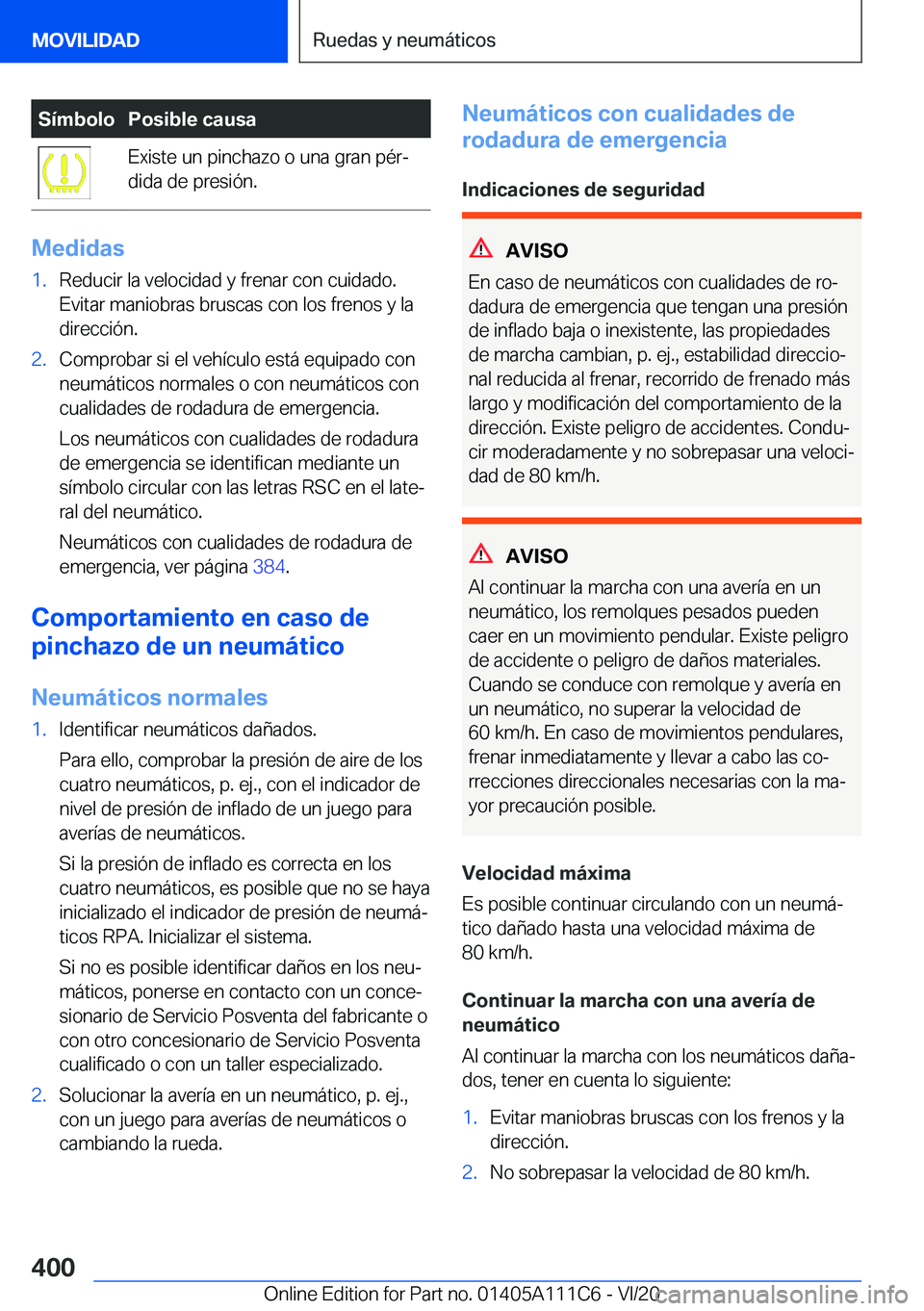 BMW 3 SERIES SEDAN PLUG-IN HYBRID 2021  Manuales de Empleo (in Spanish) �S�