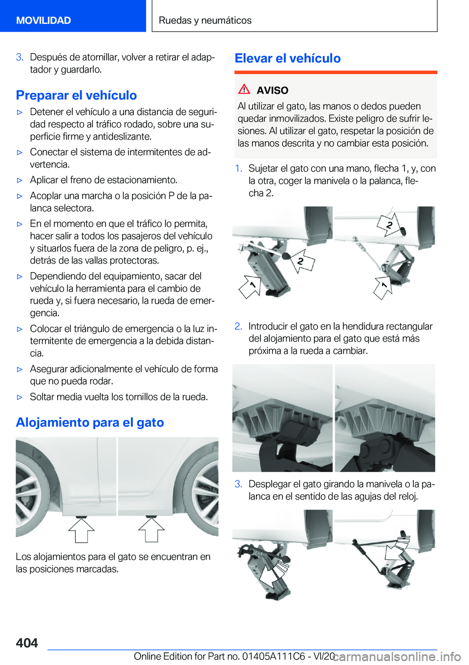 BMW 3 SERIES SEDAN PLUG-IN HYBRID 2021  Manuales de Empleo (in Spanish) �3�.�D�e�s�p�u�