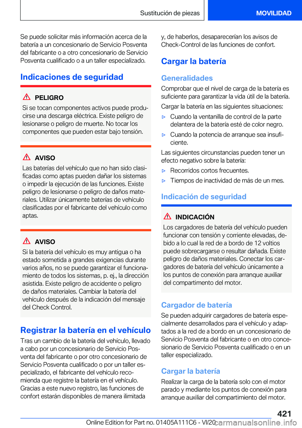 BMW 3 SERIES SEDAN PLUG-IN HYBRID 2021  Manuales de Empleo (in Spanish) �S�e��p�u�e�d�e��s�o�l�i�c�i�t�a�r��m�