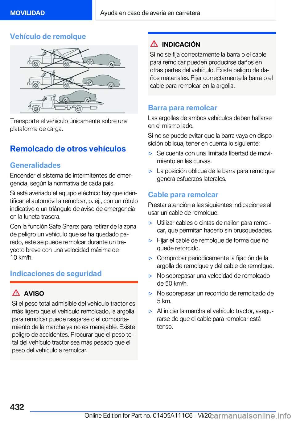 BMW 3 SERIES SEDAN PLUG-IN HYBRID 2021  Manuales de Empleo (in Spanish) �V�e�h�