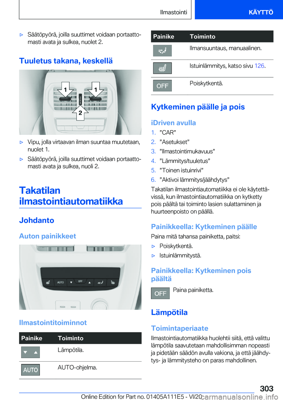 BMW 3 SERIES SEDAN PLUG-IN HYBRID 2021  Omistajan Käsikirja (in Finnish) 'x�S�
