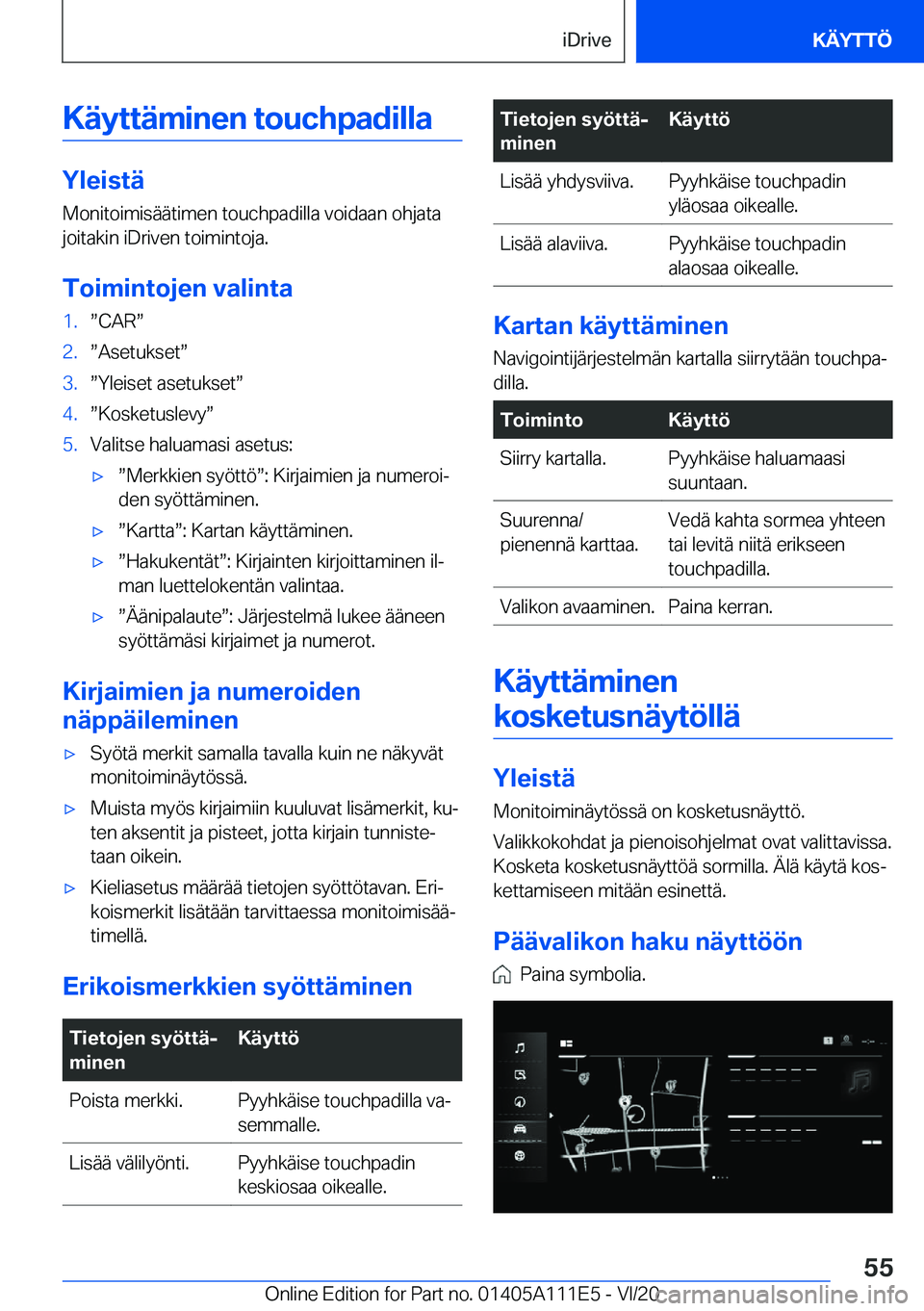 BMW 3 SERIES SEDAN PLUG-IN HYBRID 2021  Omistajan Käsikirja (in Finnish) �K�