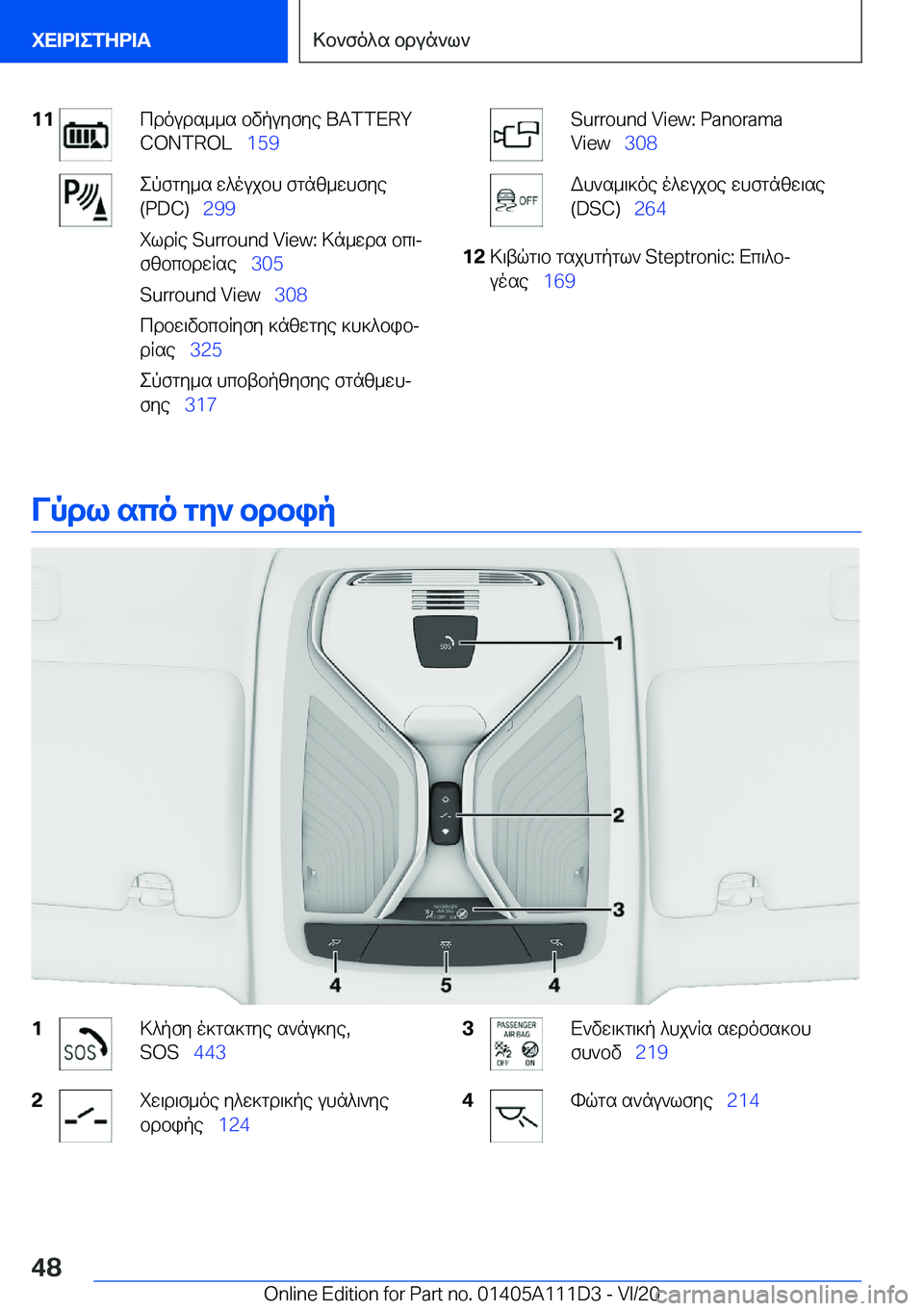 BMW 3 SERIES SEDAN PLUG-IN HYBRID 2021  ΟΔΗΓΌΣ ΧΡΉΣΗΣ (in Greek) �1�1cdouds__s�bvpuyfye��B�A�T�T�E�R�Y
�C�O�N�T�R�O�L\_ �1�5�9epfgy_s�w^oujbh�fgnz_whfye
�(�P�D�C�)\_ �2�9�9
ildRe��S�u�r�r�o�u�n�d��V�i�e�w�:�