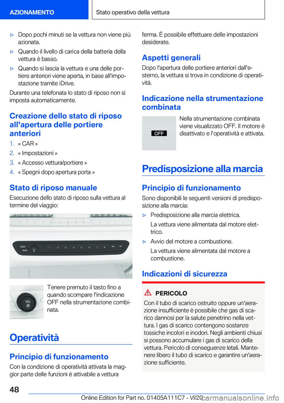 BMW 3 SERIES SEDAN PLUG-IN HYBRID 2021  Libretti Di Uso E manutenzione (in Italian) 'x�D�o�p�o��p�o�c�h�i��m�i�n�u�t�i��s�e��l�a��v�e�t�t�u�r�a��n�o�n��v�i�e�n�e��p�i�
