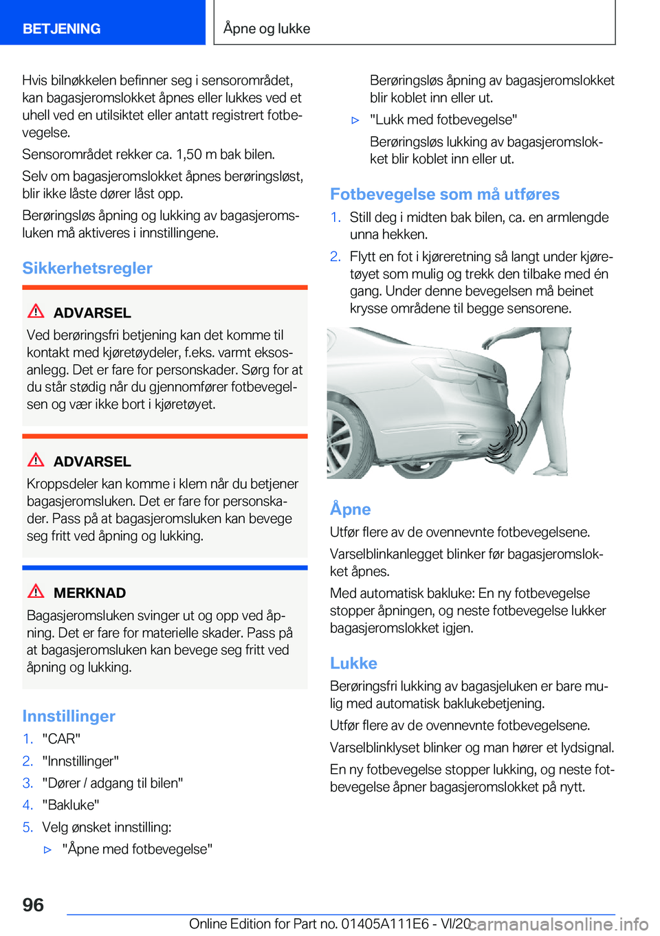 BMW 3 SERIES SEDAN PLUG-IN HYBRID 2021  InstruksjonsbØker (in Norwegian) �H�v�i�s��b�i�l�n�