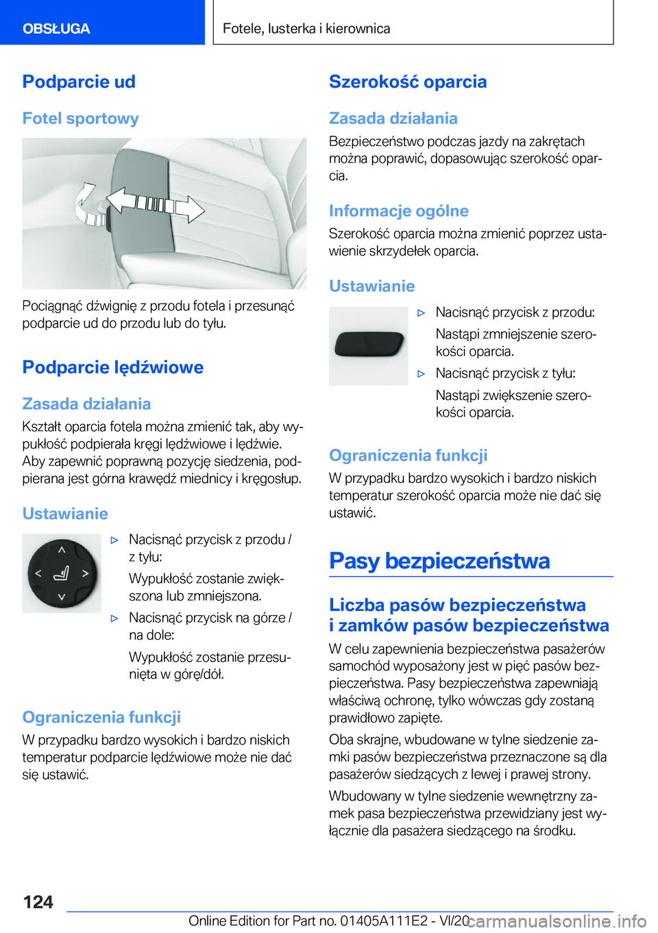 BMW 3 SERIES SEDAN PLUG-IN HYBRID 2021  Instrukcja obsługi (in Polish) �P�o�d�p�a�r�c�i�e��u�d�F�o�t�e�l��s�p�o�r�t�o�w�y
�P�o�c�i�