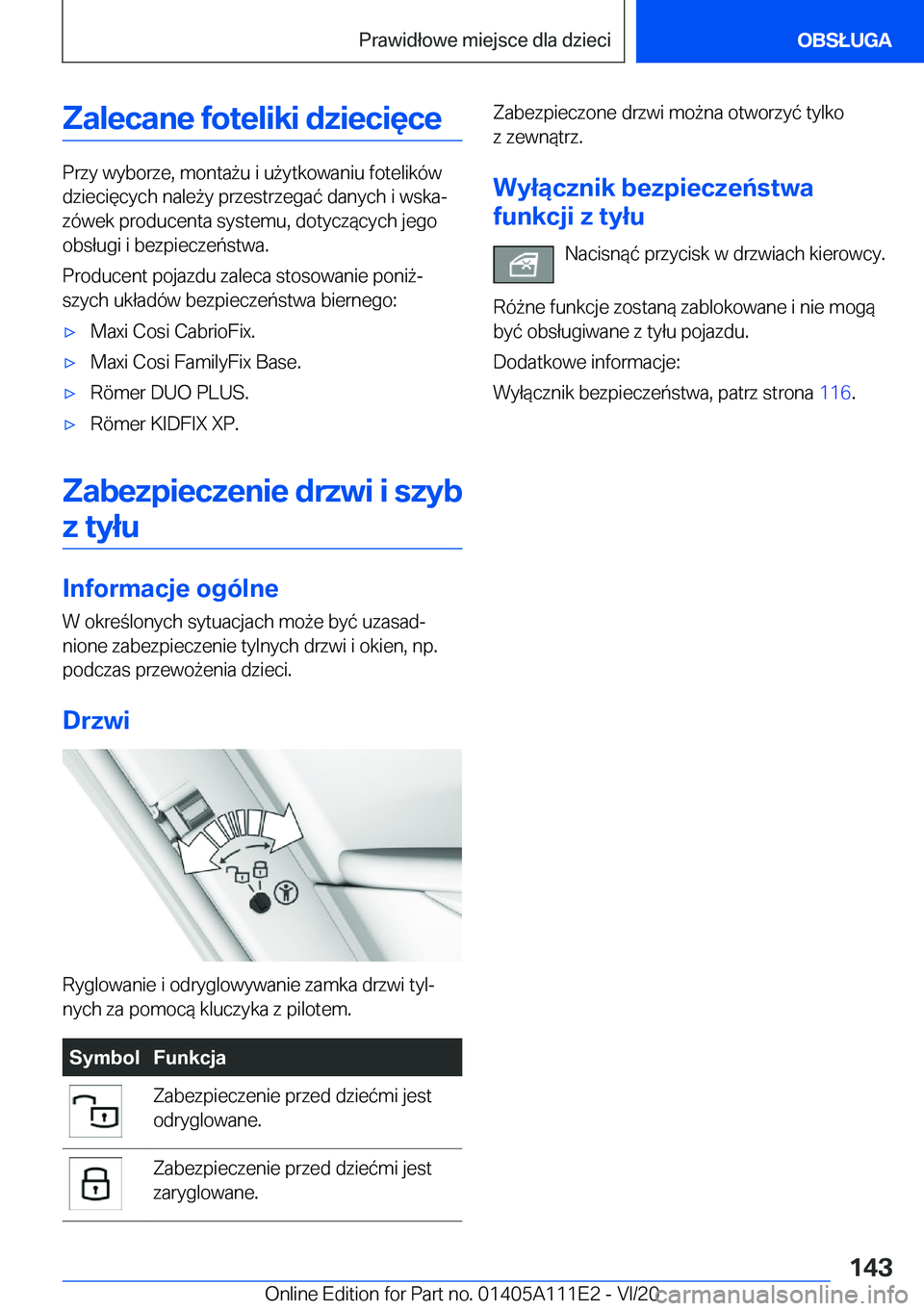 BMW 3 SERIES SEDAN PLUG-IN HYBRID 2021  Instrukcja obsługi (in Polish) �Z�a�l�e�c�a�n�e��f�o�t�e�l�i�k�i��d�z�i�e�c�i�