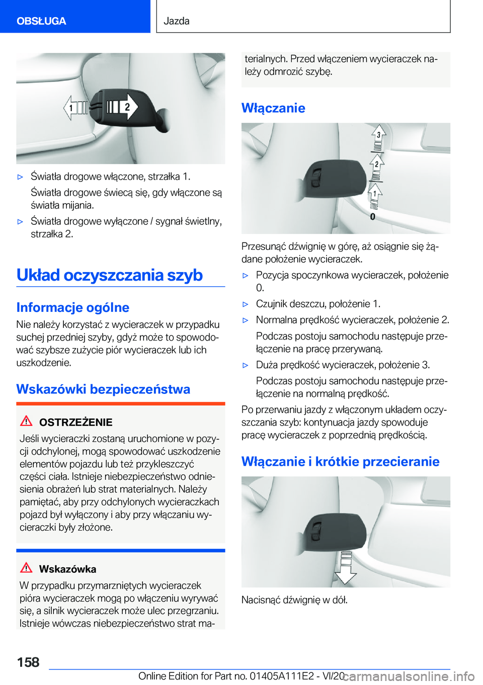 BMW 3 SERIES SEDAN PLUG-IN HYBRID 2021  Instrukcja obsługi (in Polish) 'x�w�i�a�t�ł�a��d�r�o�g�o�w�e��w�ł�