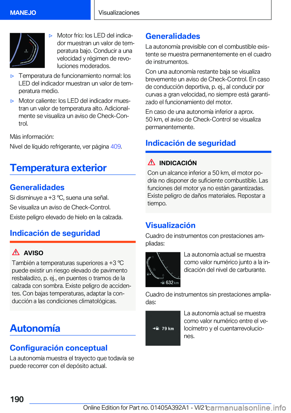 BMW 4 SERIES 2022  Manuales de Empleo (in Spanish) x�M�o�t�o�r��f�r�