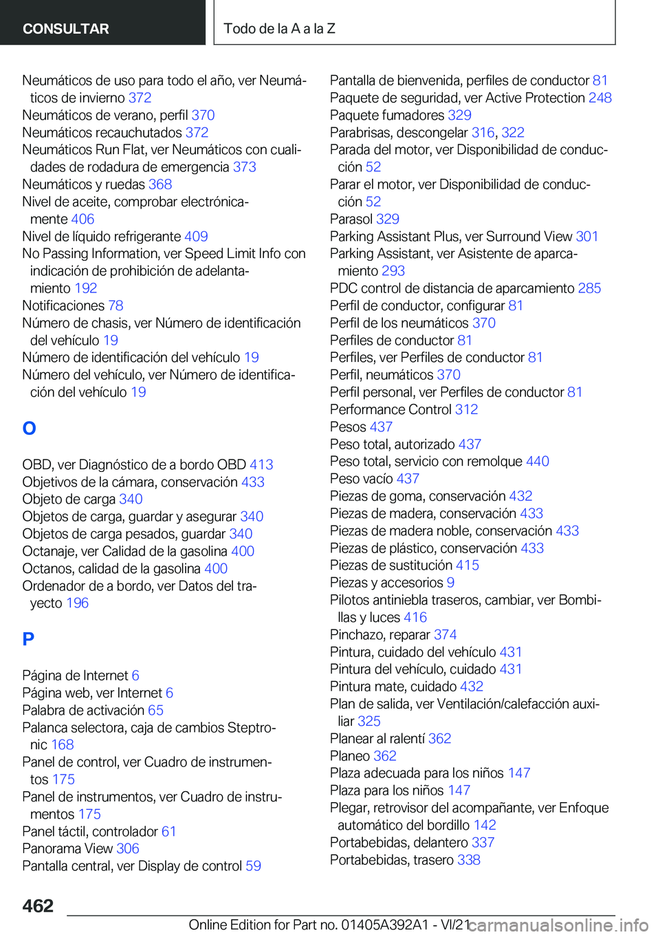 BMW 4 SERIES 2022  Manuales de Empleo (in Spanish) �N�e�u�m�