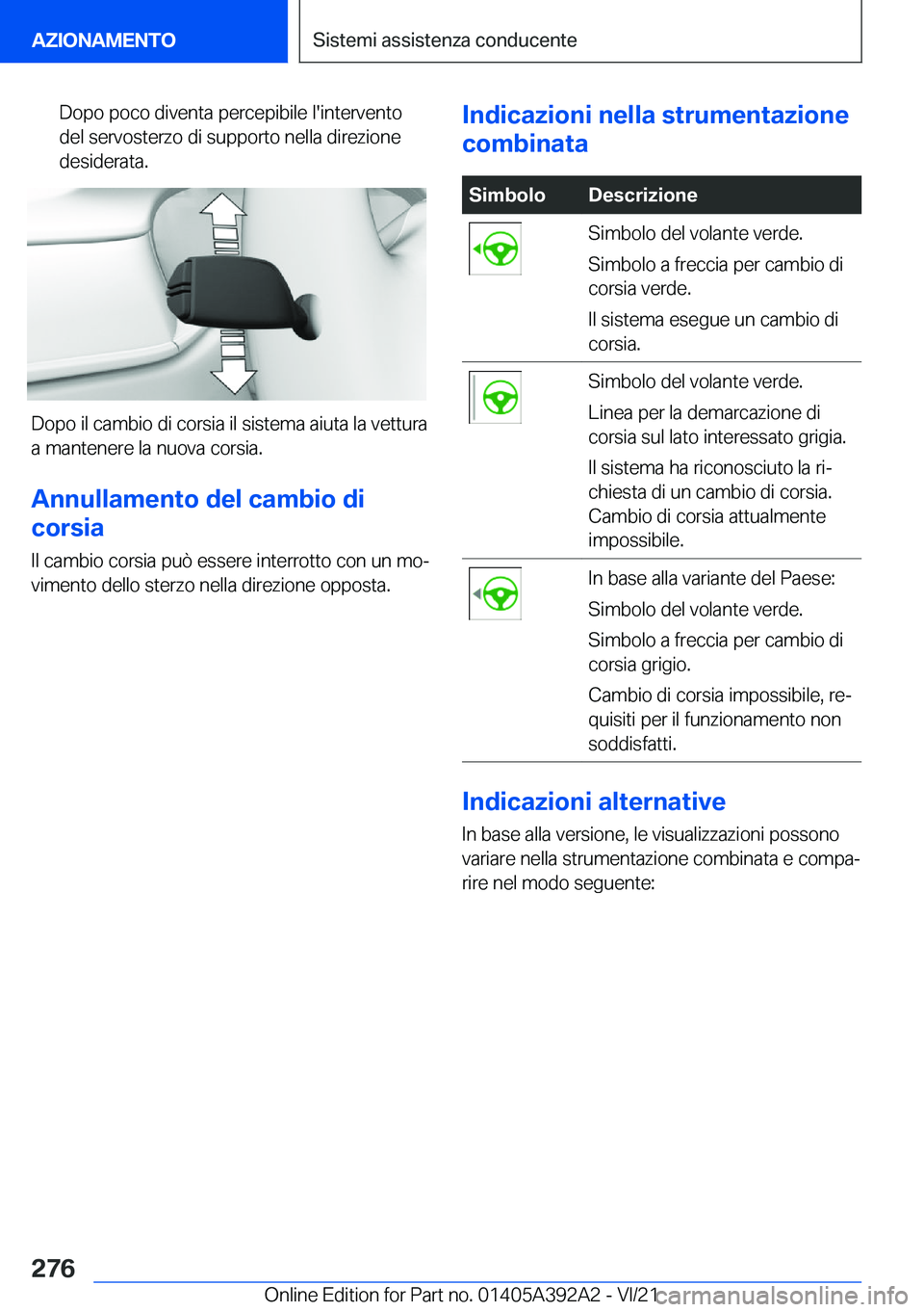 BMW 4 SERIES 2022  Libretti Di Uso E manutenzione (in Italian) �D�o�p�o��p�o�c�o��d�i�v�e�n�t�a��p�e�r�c�e�p�i�b�i�l�e��l�'�i�n�t�e�r�v�e�n�t�o
�d�e�l��s�e�r�v�o�s�t�e�r�z�o��d�i��s�u�p�p�o�r�t�o��n�e�l�l�a��d�i�r�e�z�i�o�n�e
�d�e�s�i�d�e�r�a�t�a�.
�